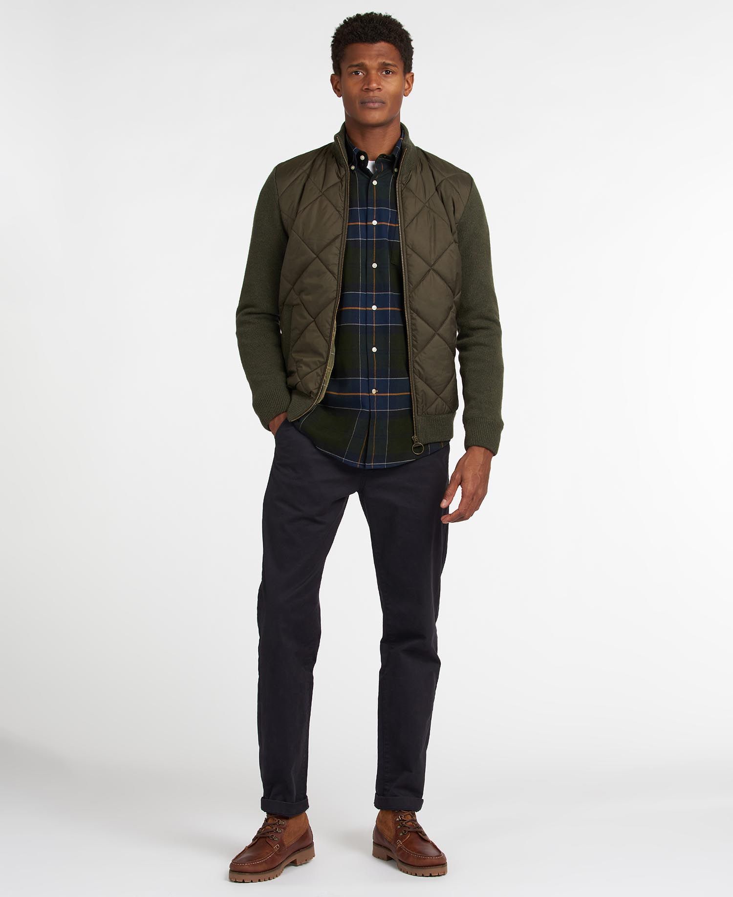 Barbour Arch Diamond Quilt Knit