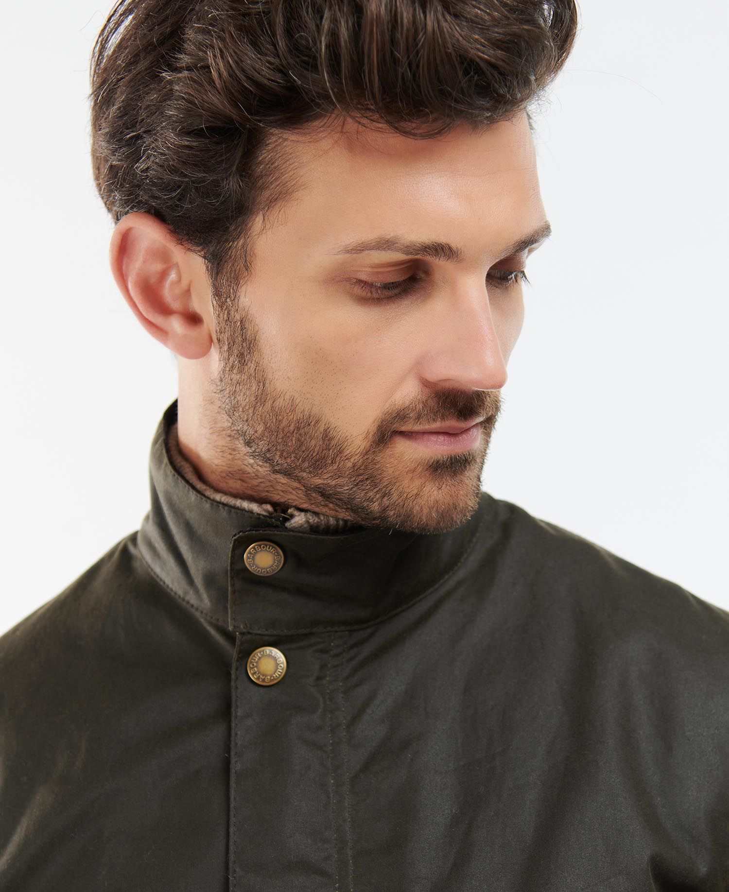 BARBOUR X ALLEN EDMONDS LIMITED EDITION EVELAR Wax Jacket