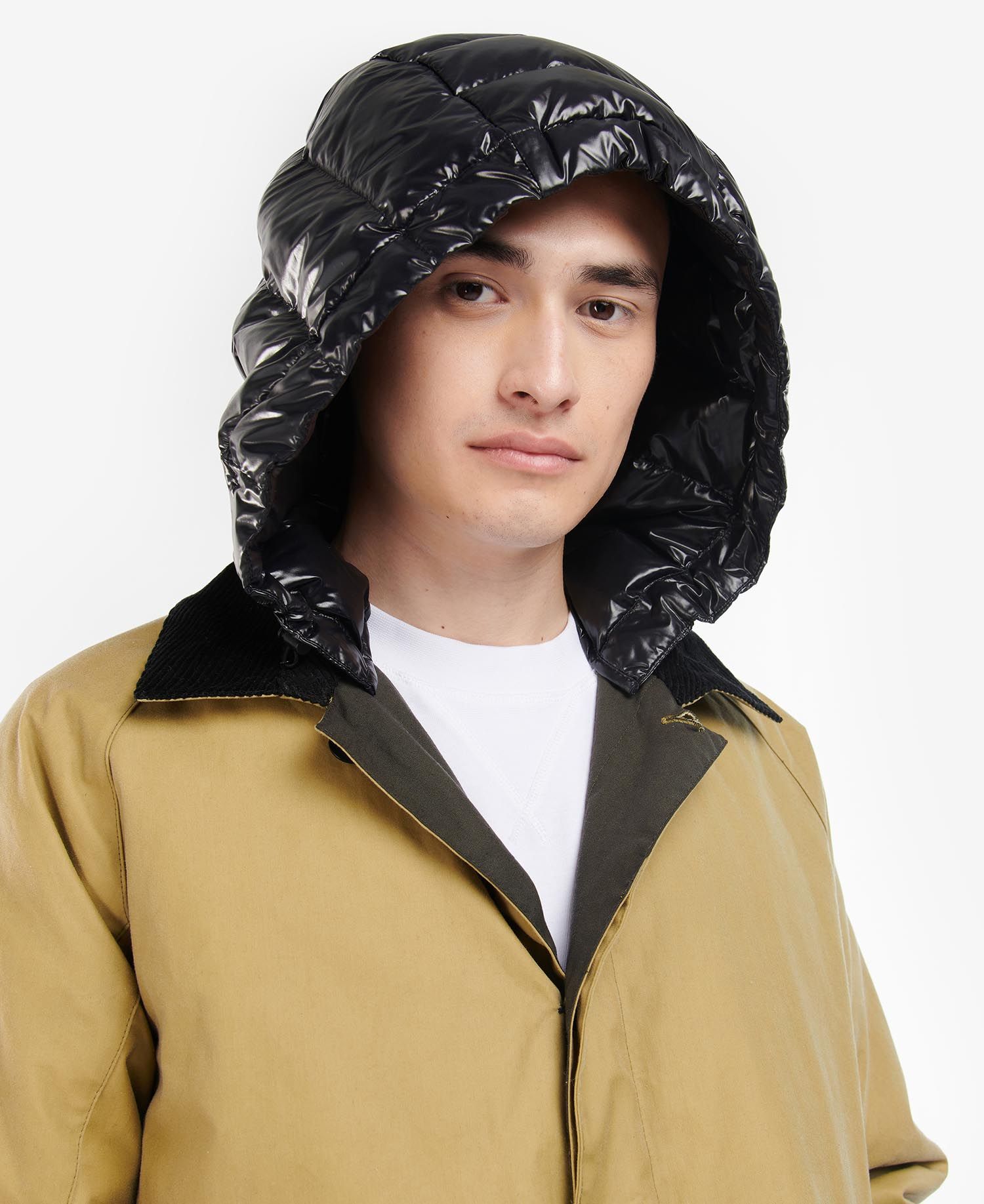 Barbour x Moncler Barra Peacoat