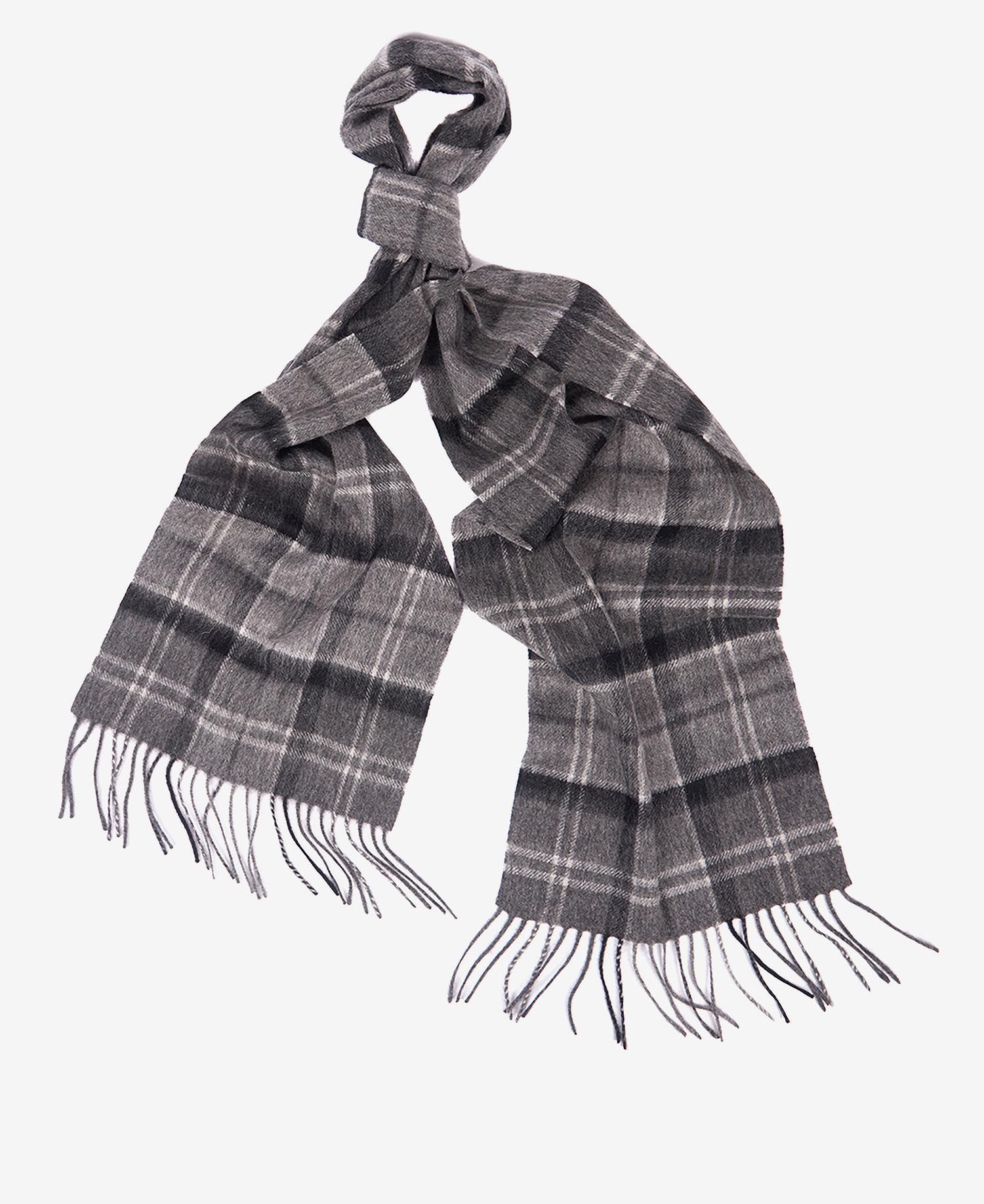 Barbour Wool & Cashmere Tartan Scarf