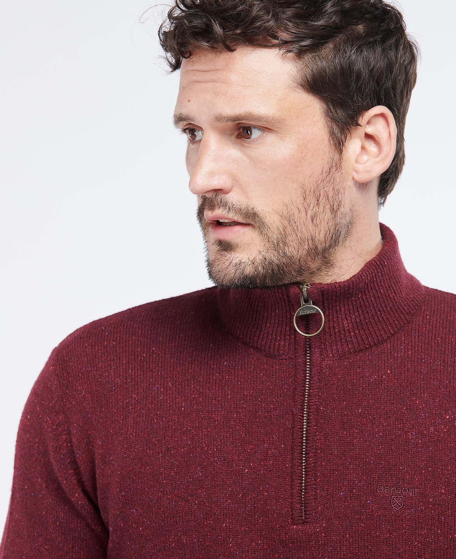 Barbour Tisbury Half Zip Sweater