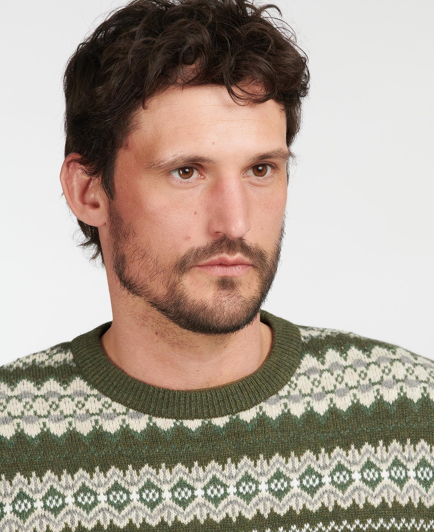 Barbour Case Fair Isle Crew Jumper