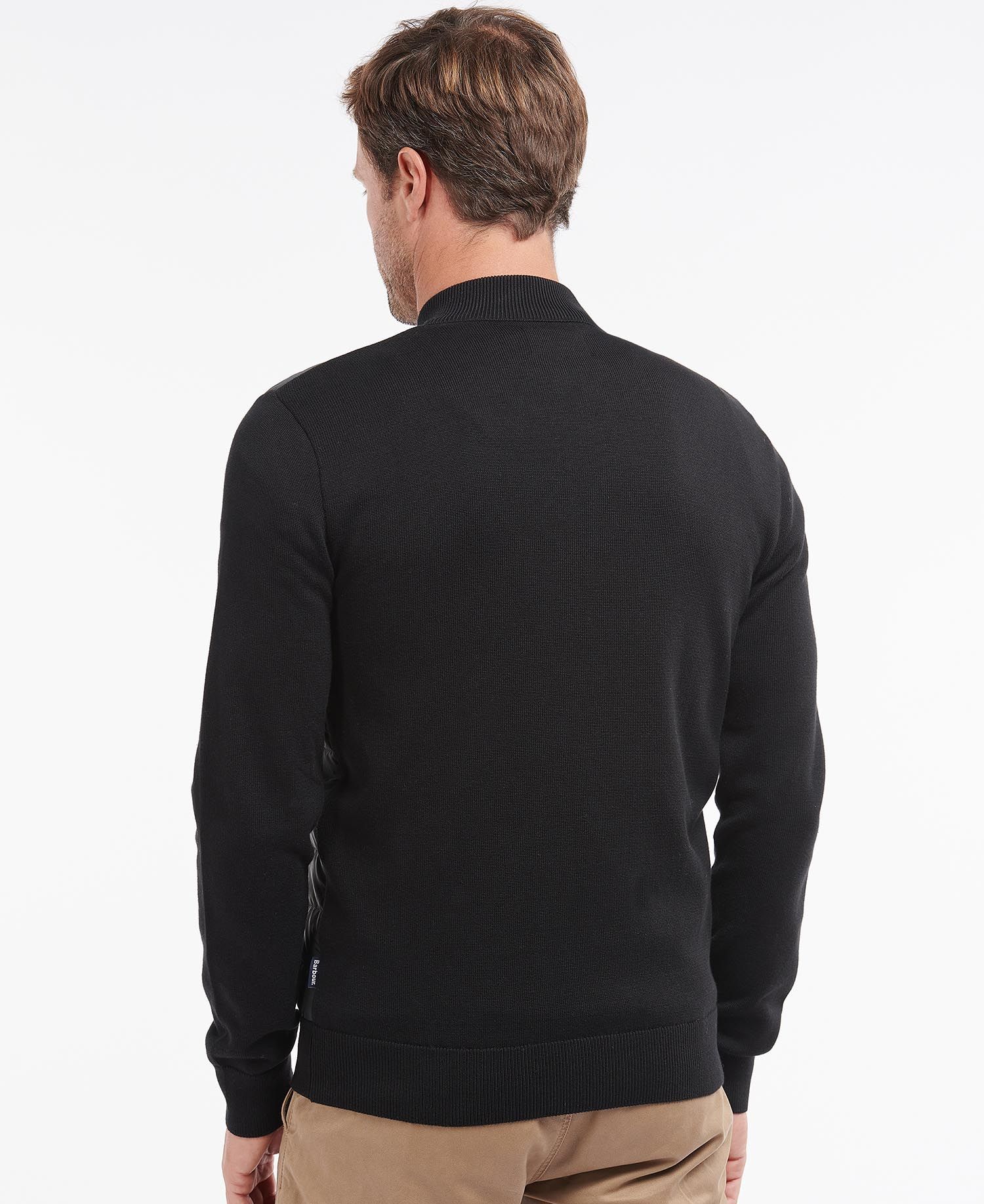 Barbour Carn Baffle Zip Thru Sweater