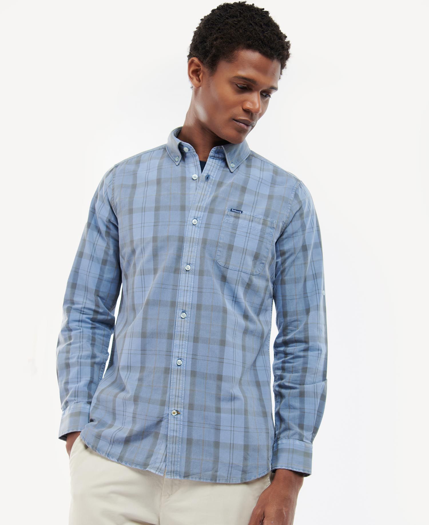 Barbour Overdyed Tartan Tailored Shirt