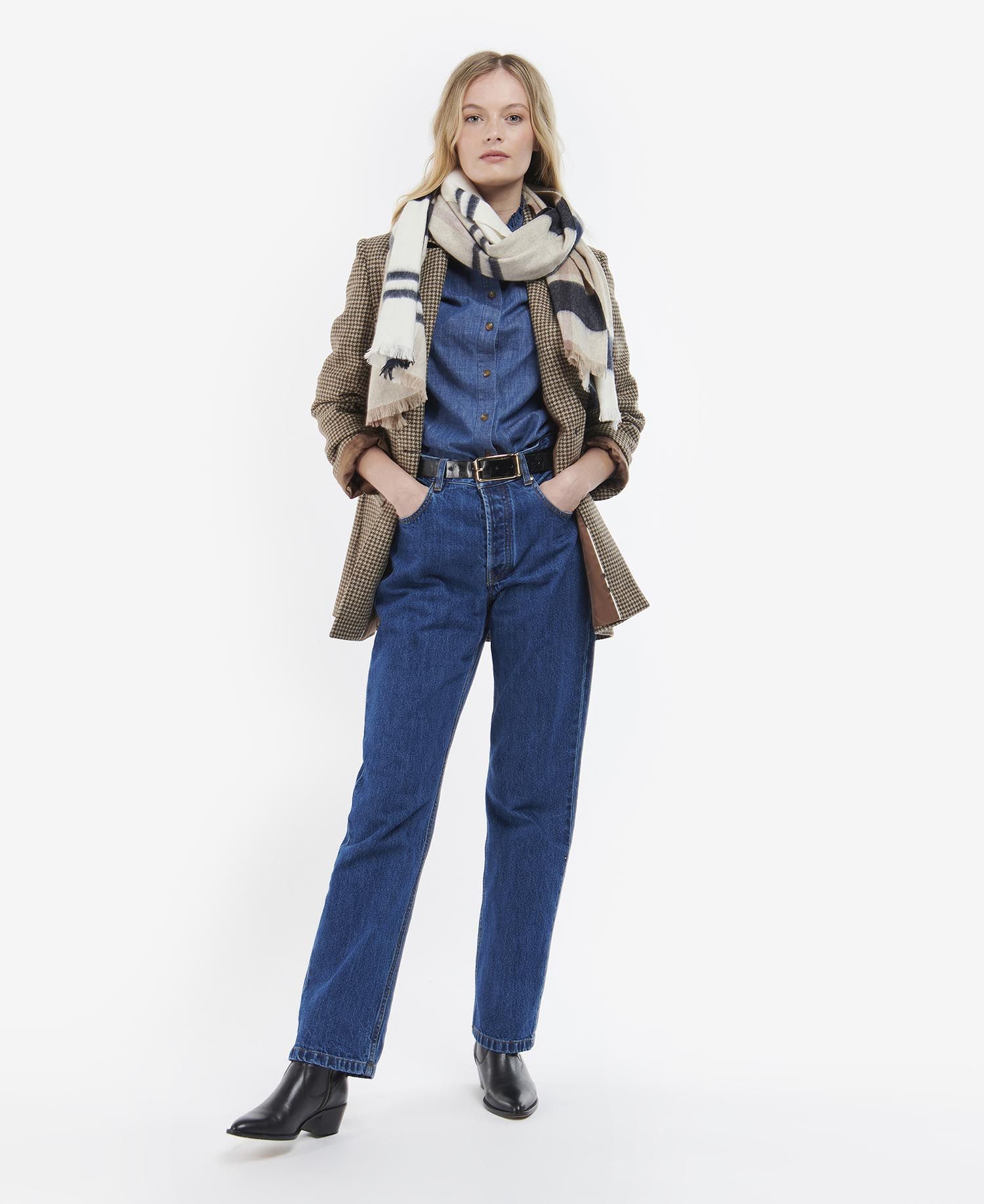 Barbour Rosefield Tartan Scarf