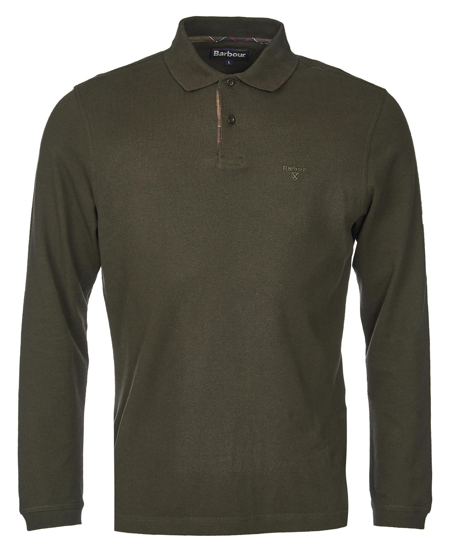 Barbour Long-Sleeved Sports Polo