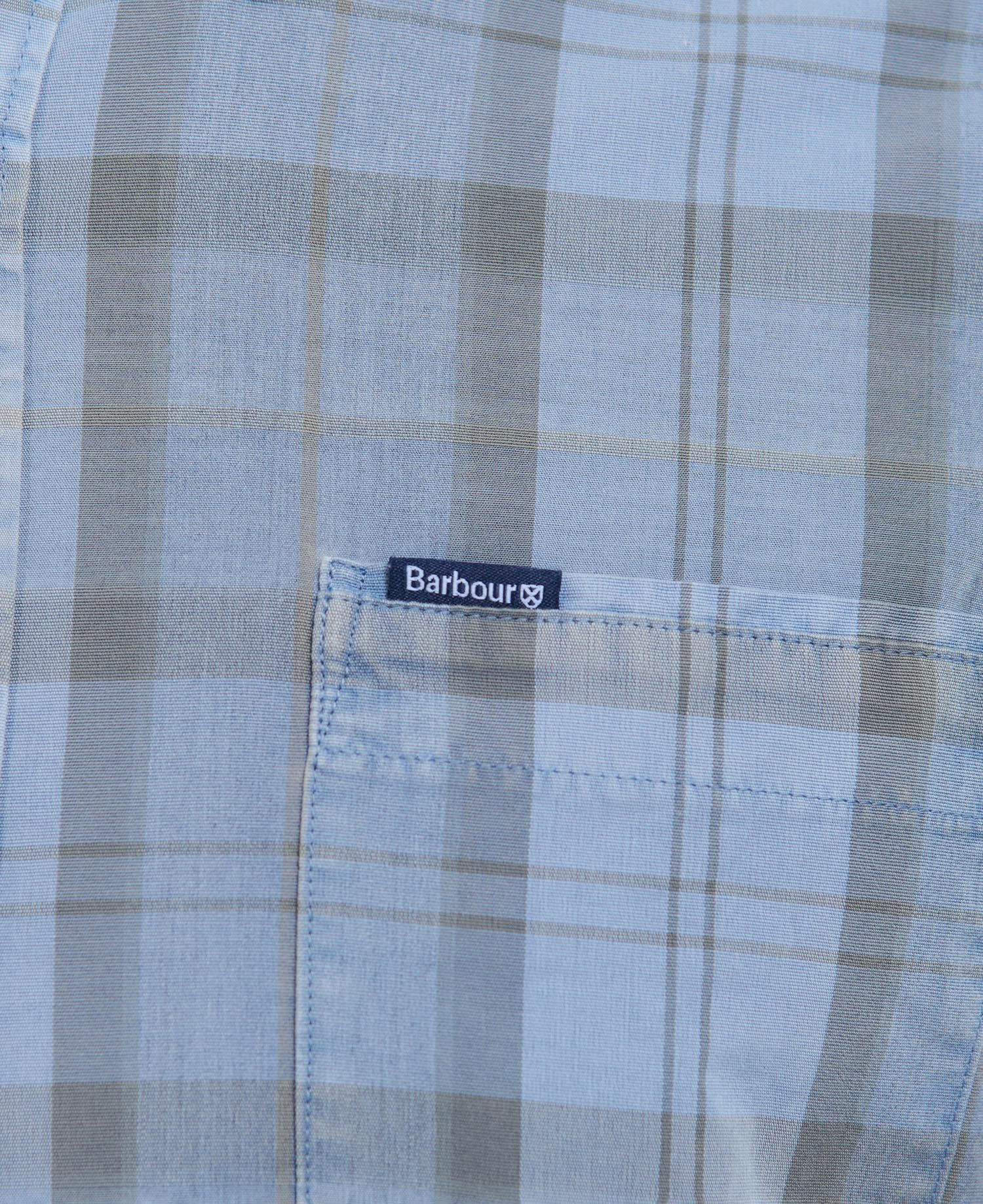 Barbour Overdyed Tartan Tailored Shirt