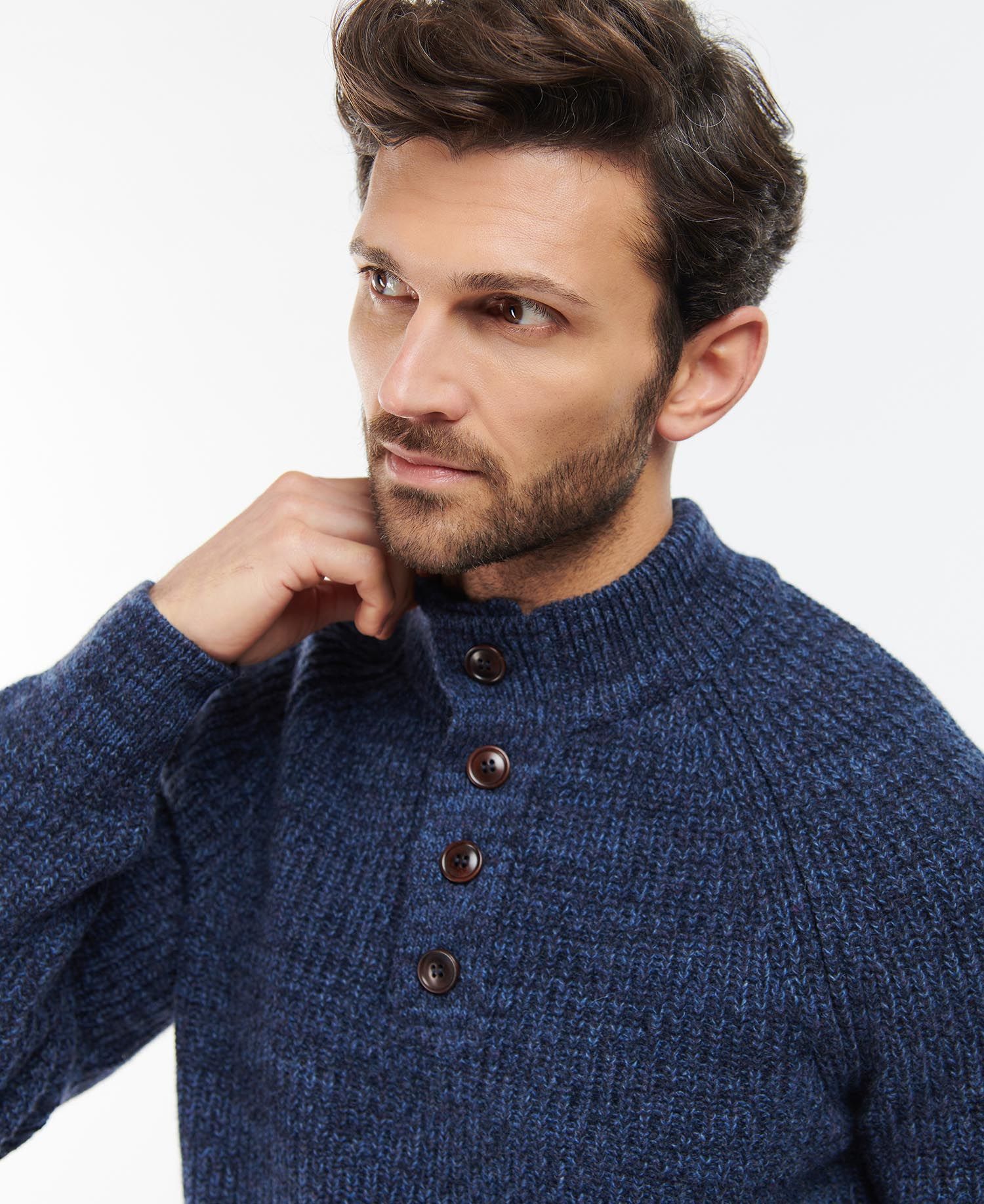 Barbour Horseford Half Button Jumper
