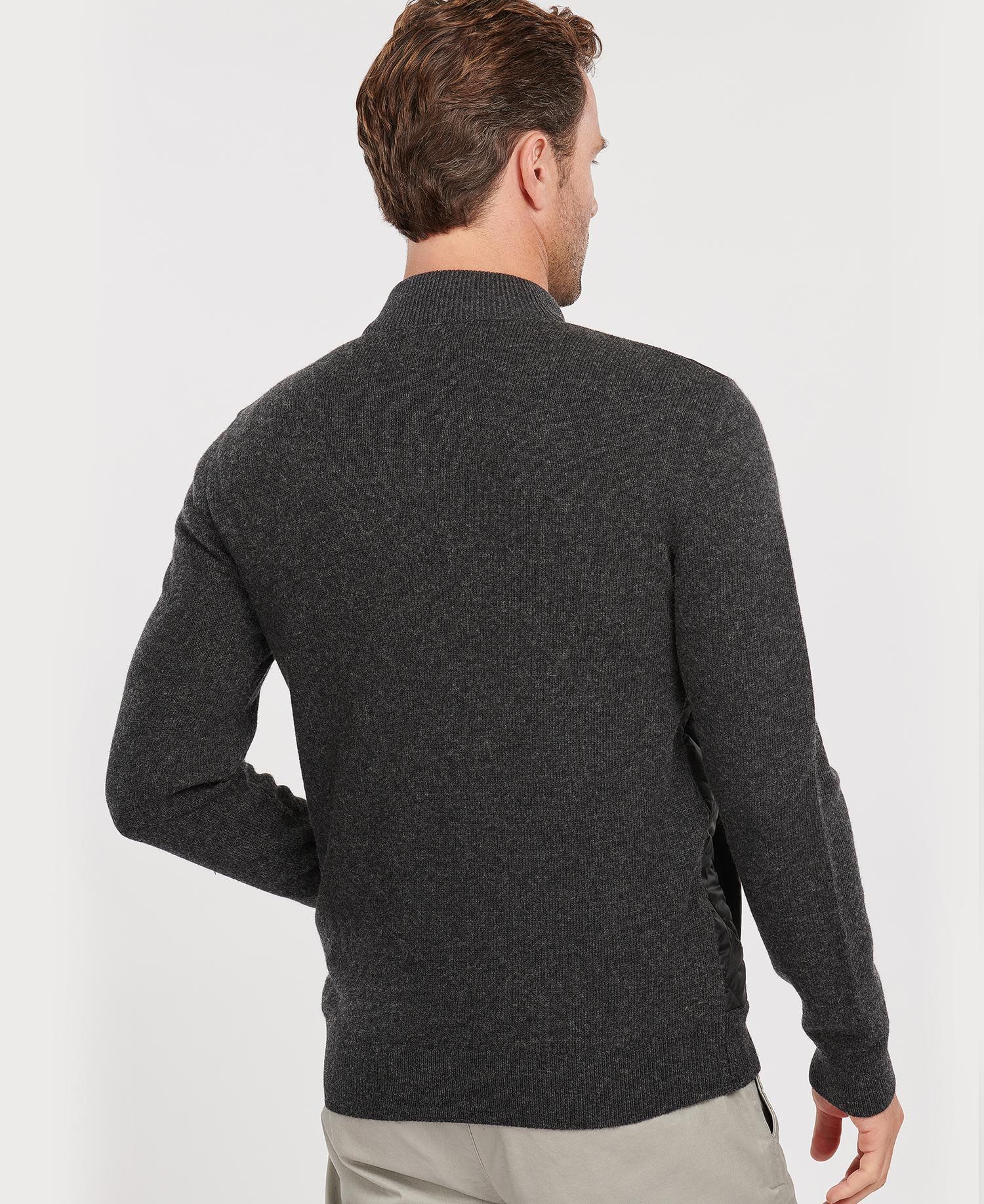 Barbour Essential Diamond Quilt Zip Through