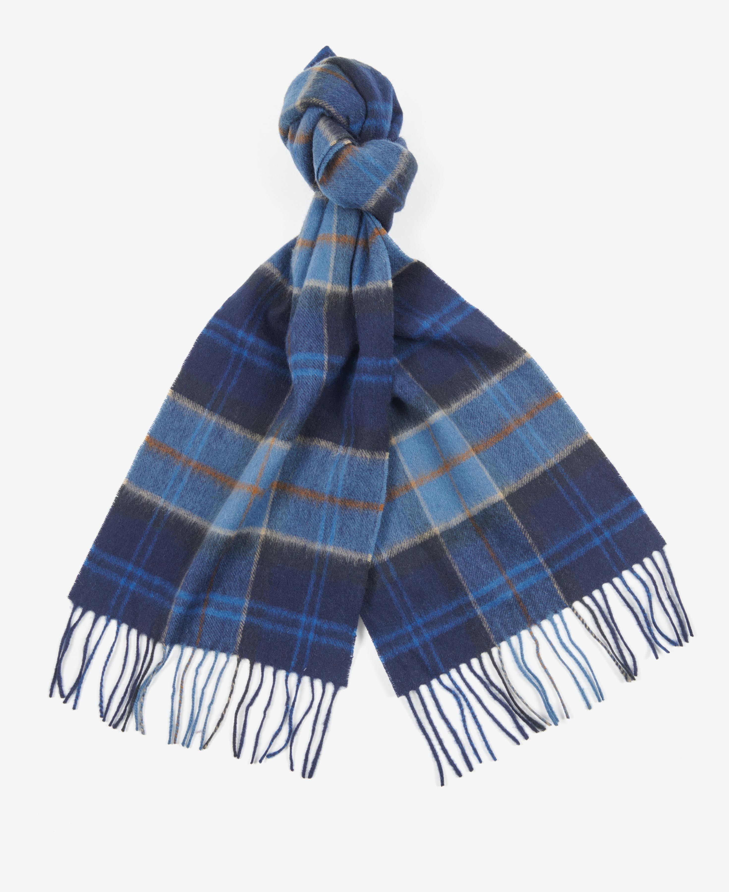 Barbour Merino Cashmere Tartan Scarf
