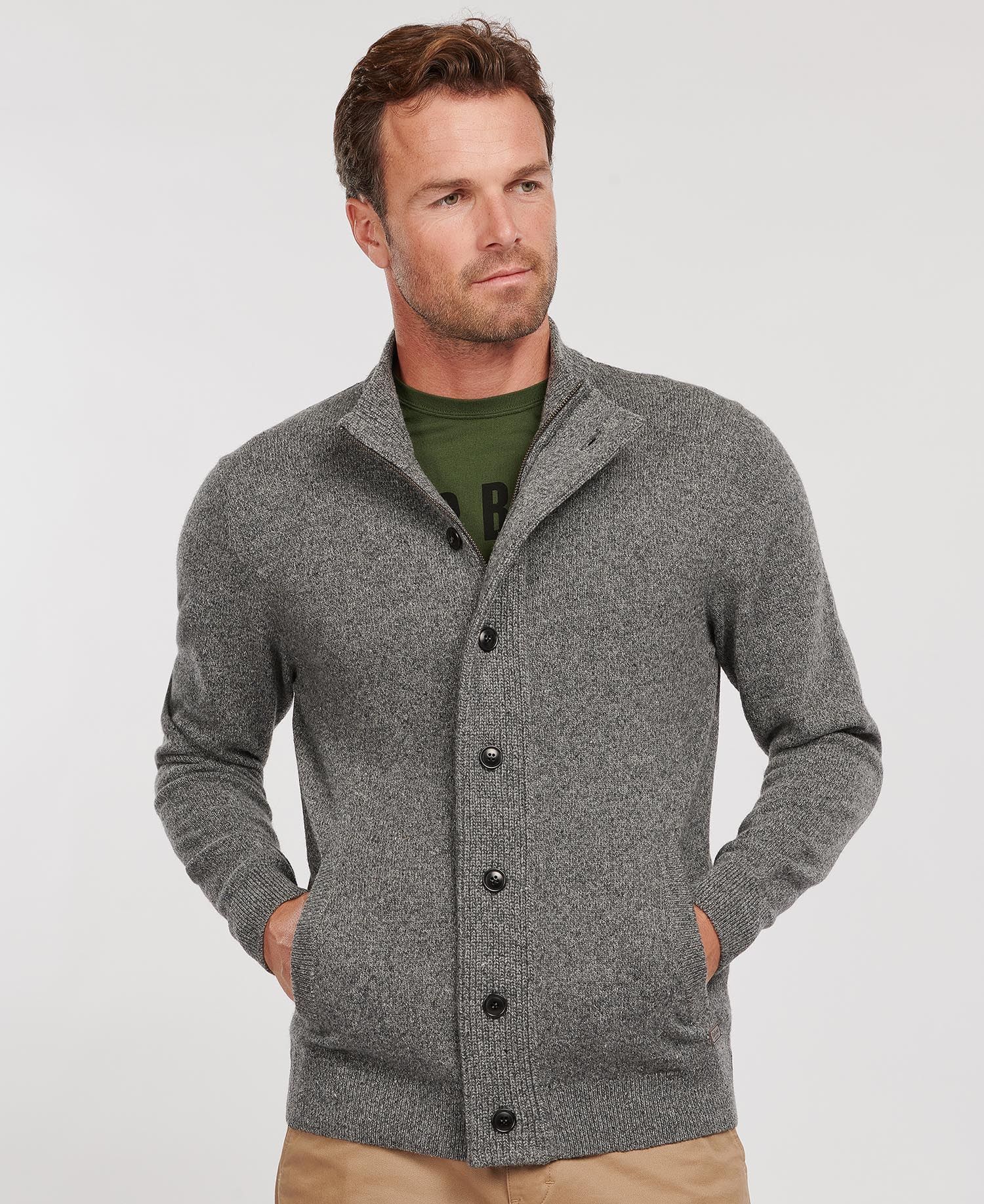 Barbour Tisbury Zip Through Jumper