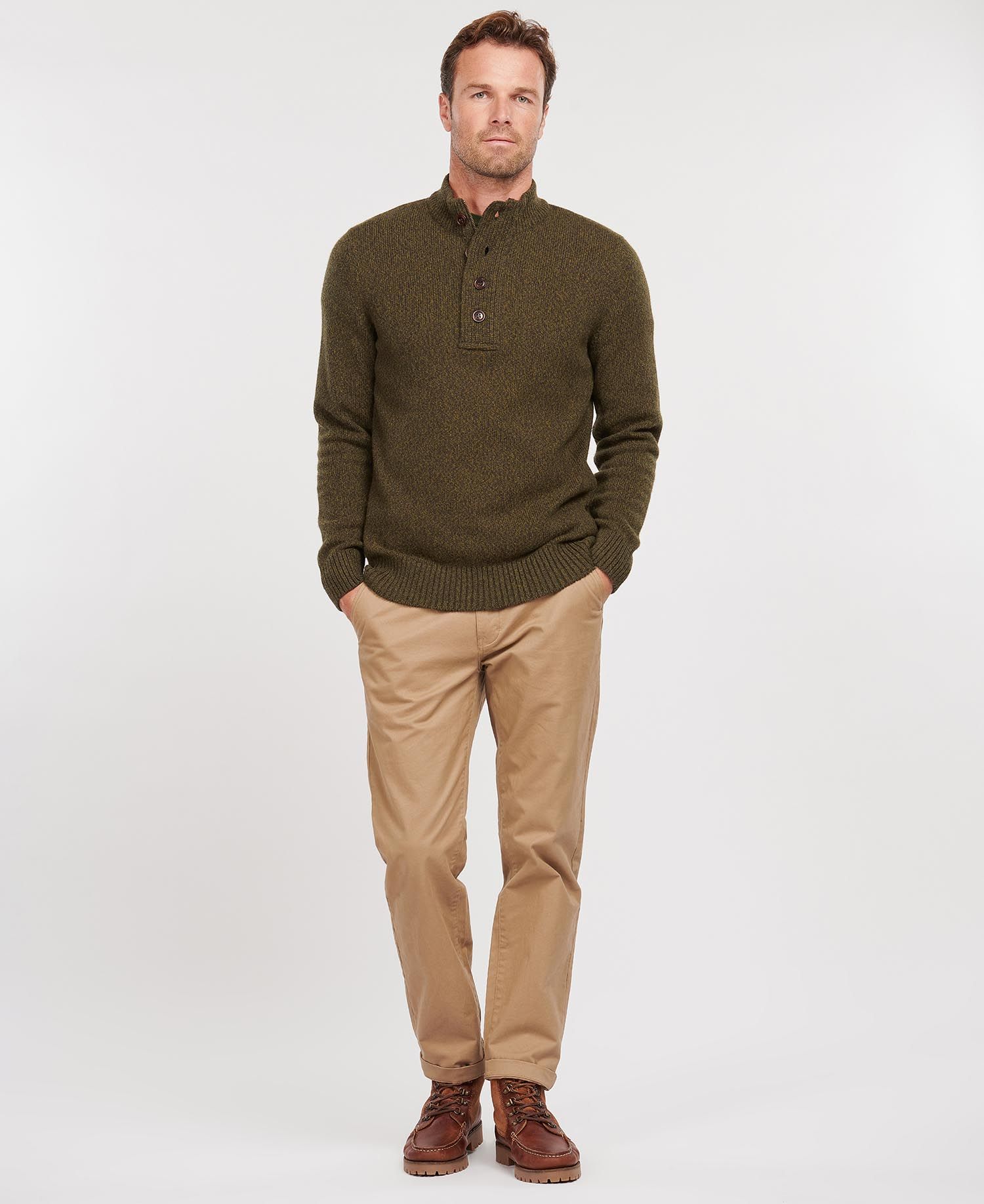 Barbour Sid Half Zip Jumper