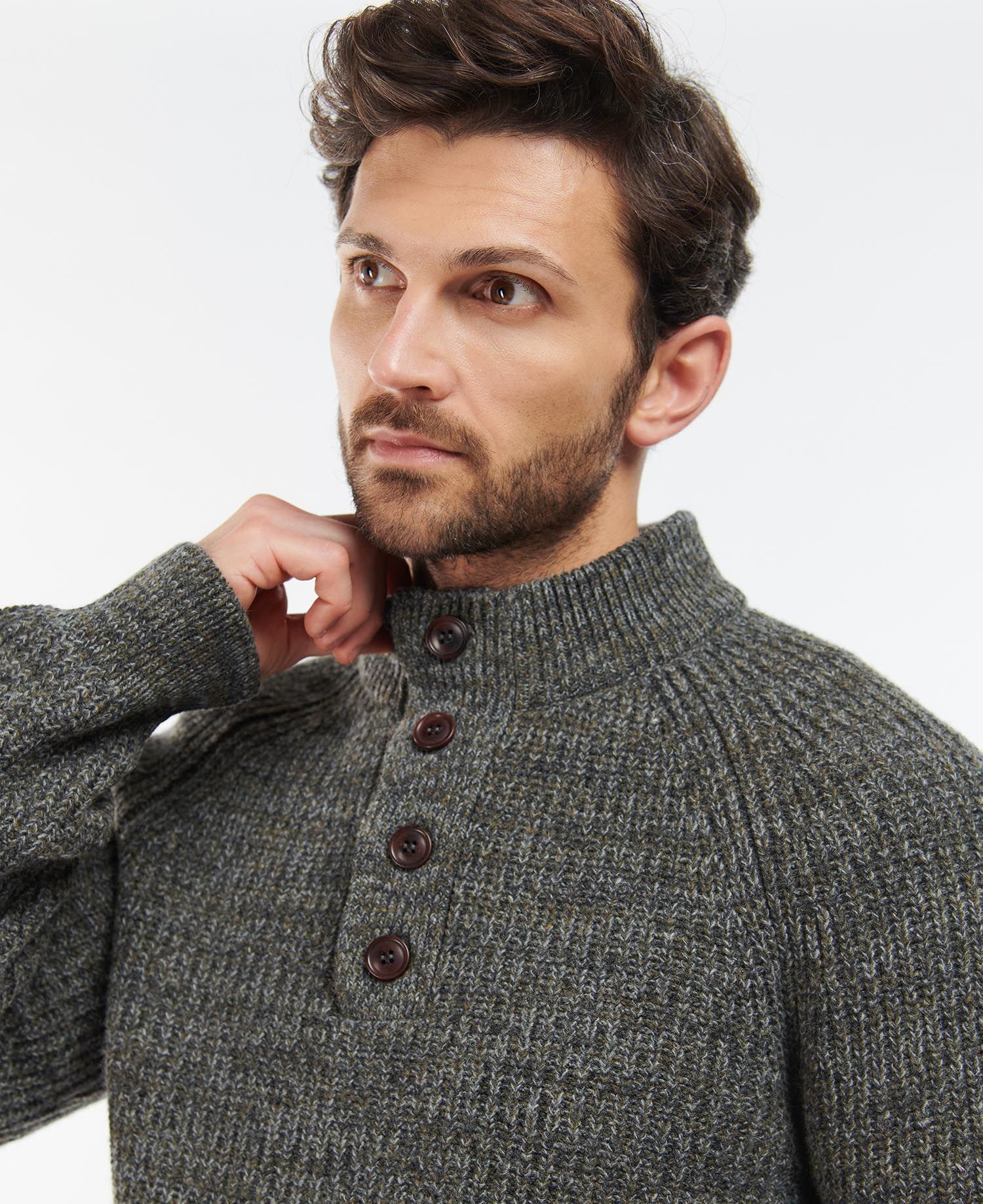 Barbour Horseford Half Button Jumper