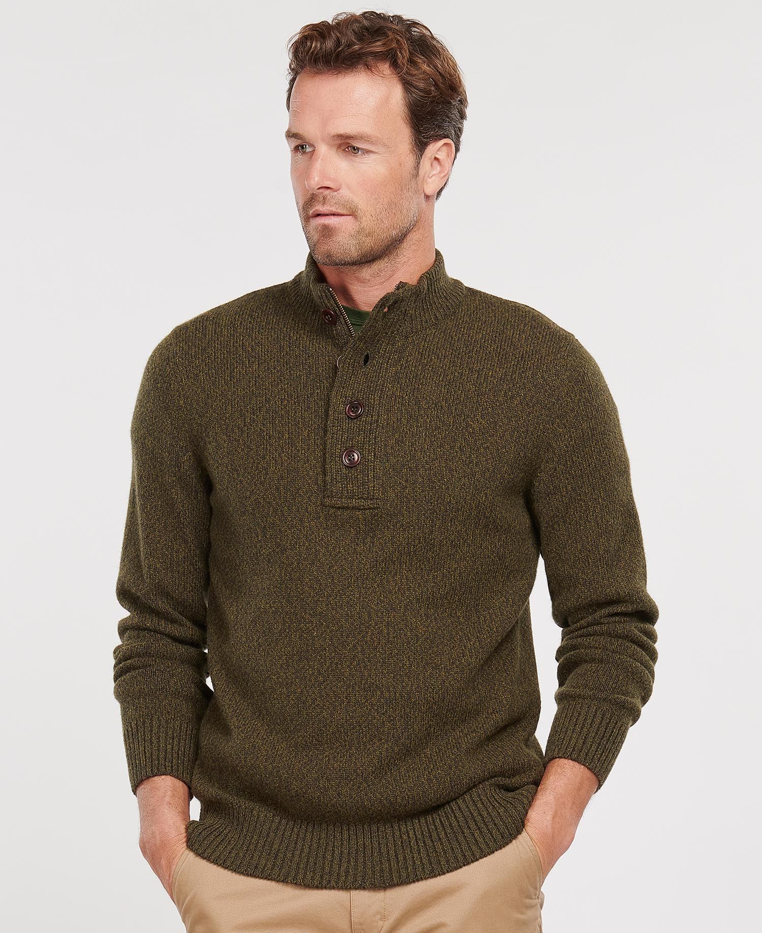 Barbour Sid Half Zip Jumper
