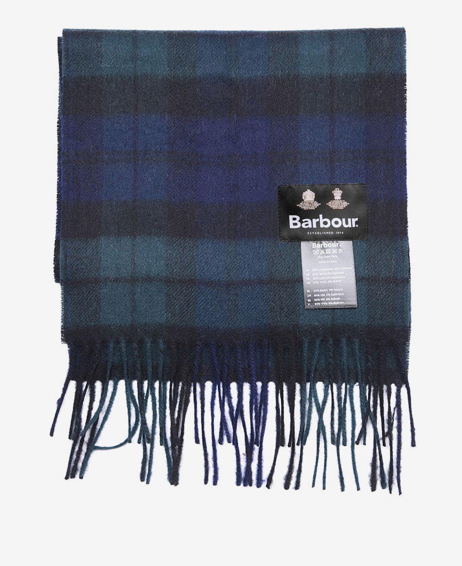 Barbour New Check Tartan Scarf