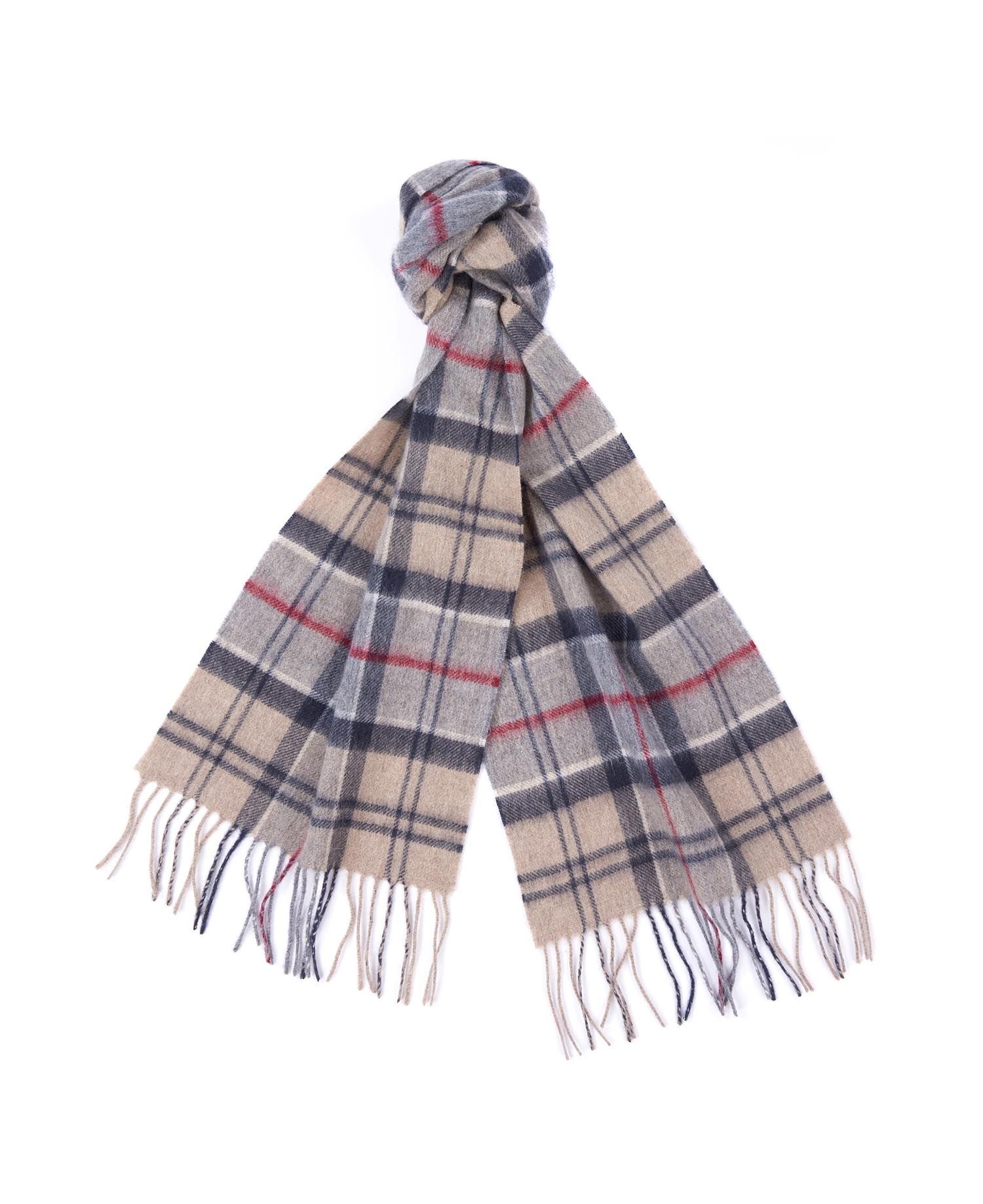 Barbour Wool & Cashmere Tartan Scarf