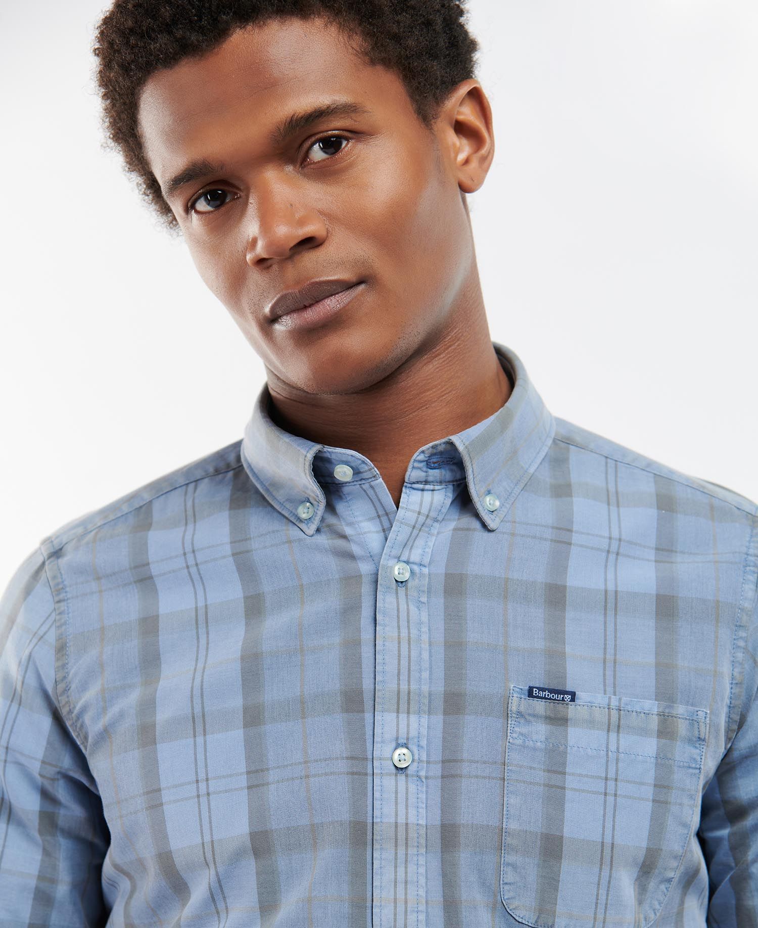 Barbour Overdyed Tartan Tailored Shirt