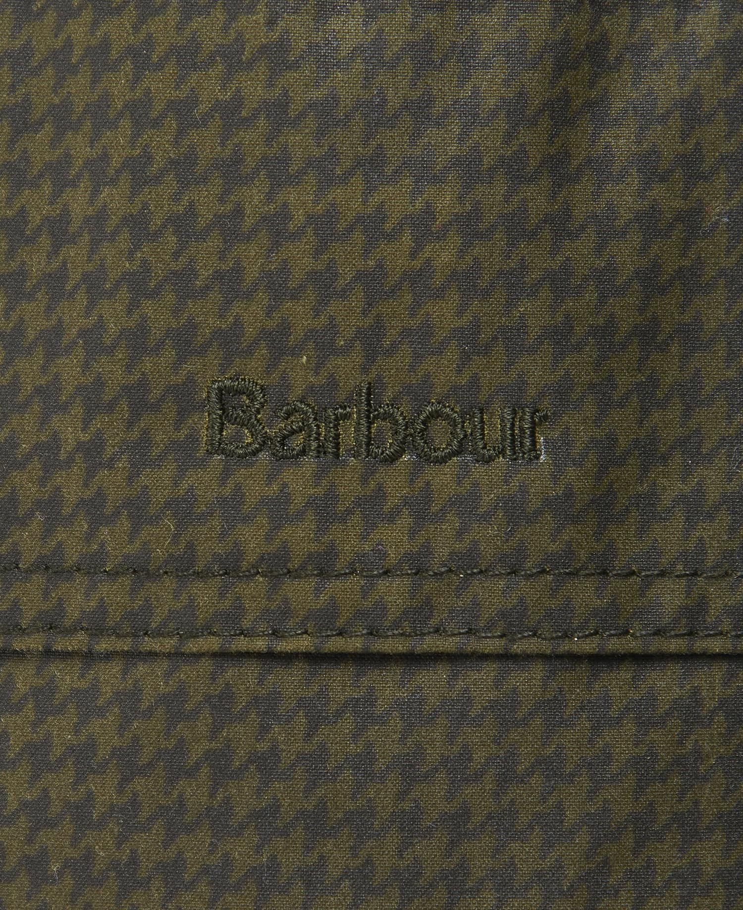 Barbour Printed Burwick Wax Jacket