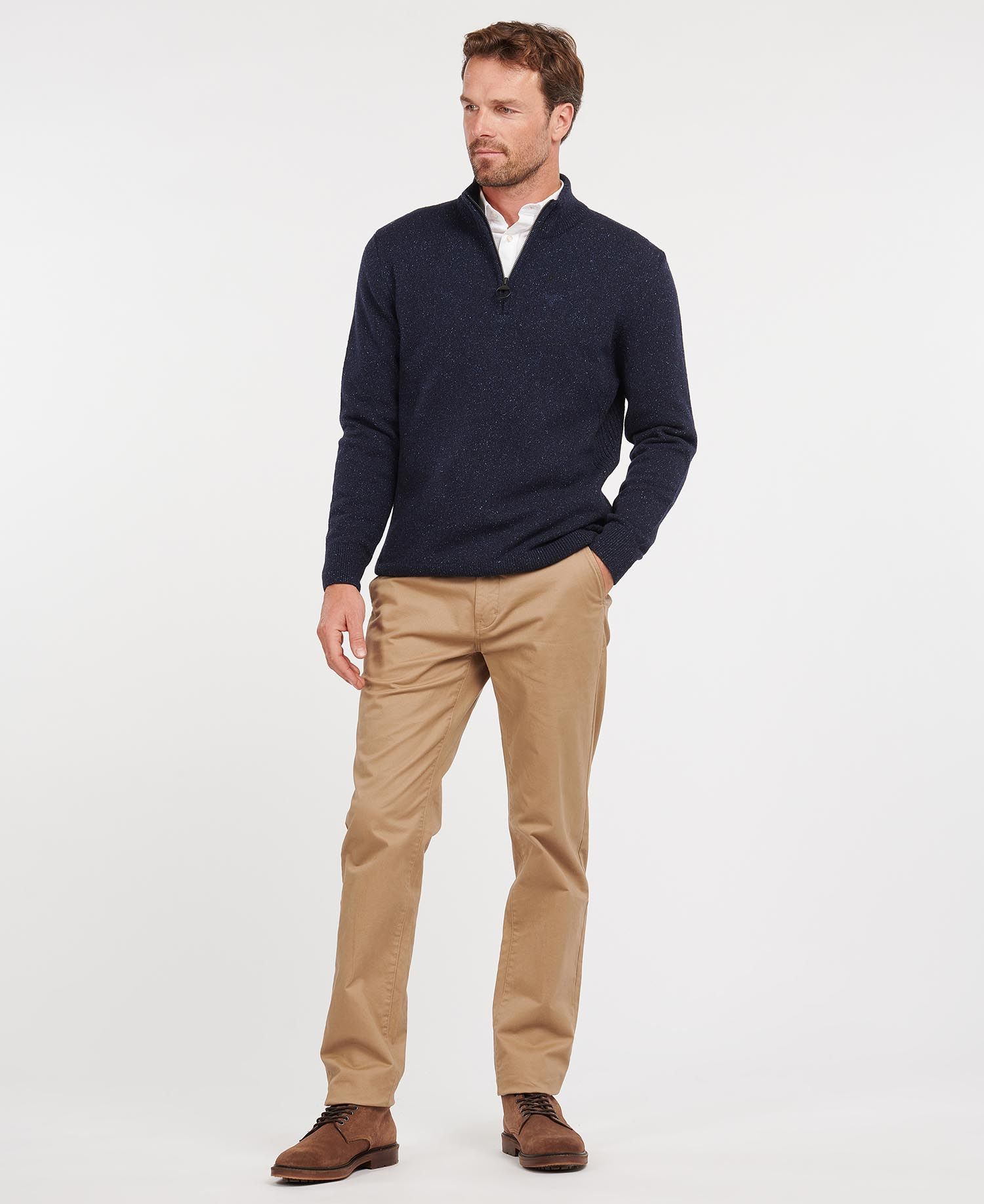 Barbour Tisbury Half Zip Sweater